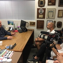 Interviewing Mr. Markevicius